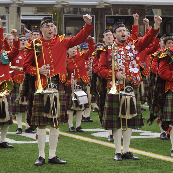 Kiltie Band Alumni Photo