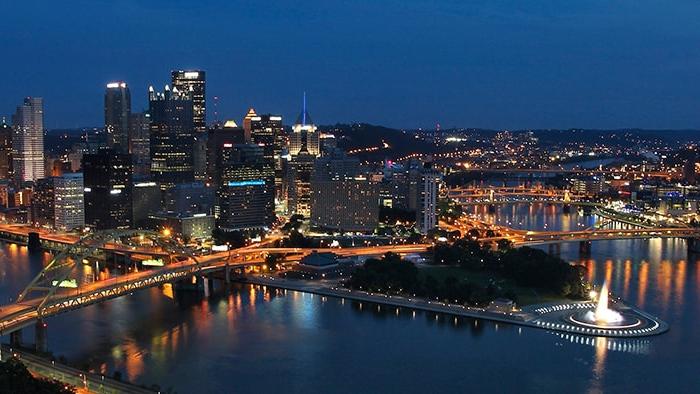 Pittsburgh from above